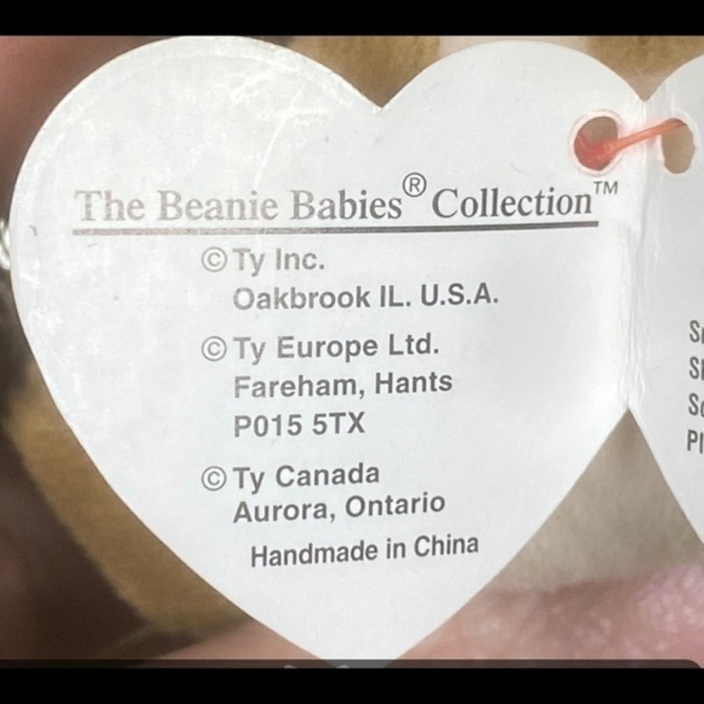 Rare,Ty Beanie Babies Collection Snip Siamese Cat Retired Errors 1996 Retired. - Picture 3 of 9